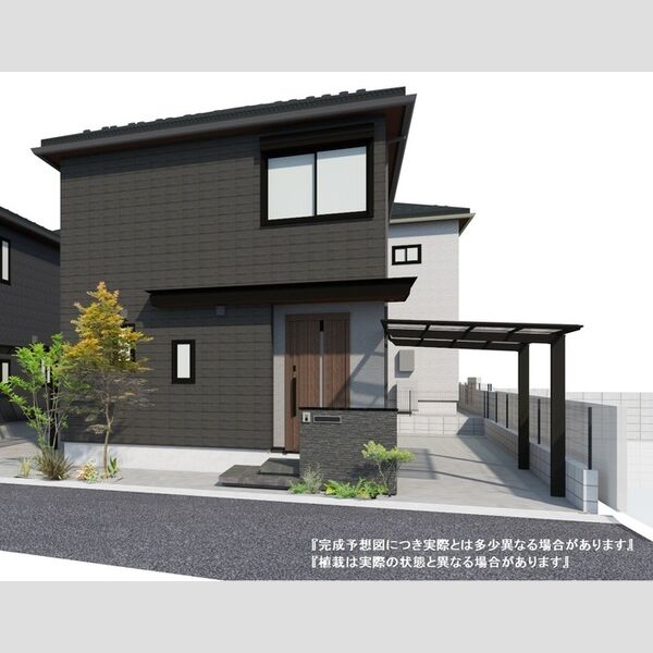 イリス　A棟A号室 ※完成予想図につき、実物とは多少異なる場合があります。