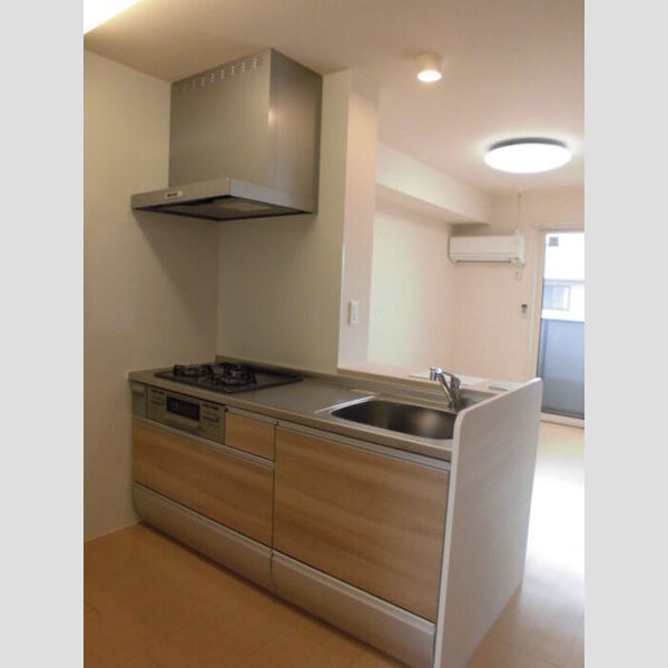 リーヴ ゴーシュ　Ⅰ205号室 ビルトインガスコンロ付きキッチン