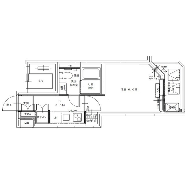 ＵＣマンション豊島園2階 間取