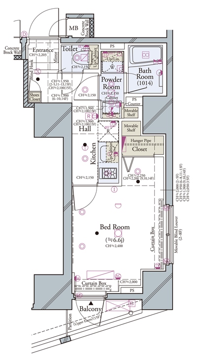 コンシェリア池袋 ＭＡＳＴＥＲ’Ｓ ＶＩＬＬＡ6階 ☆満たされる街、池袋のデザイナーズマンション☆