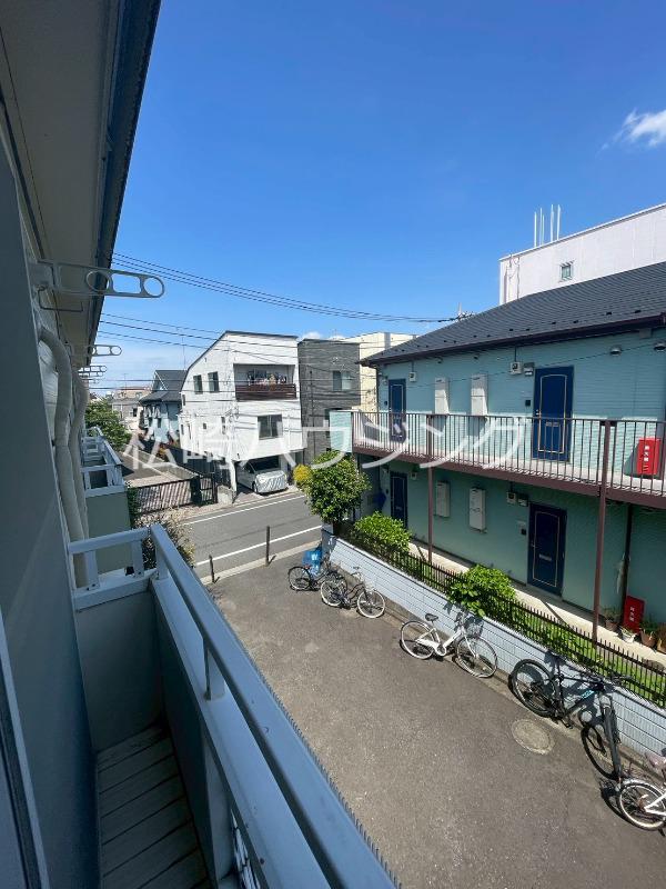 ホワイトヴィラ2階 バルコニー