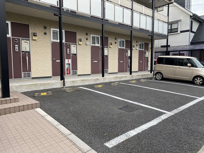 レオパレスサラトガ207号室 駐輪場