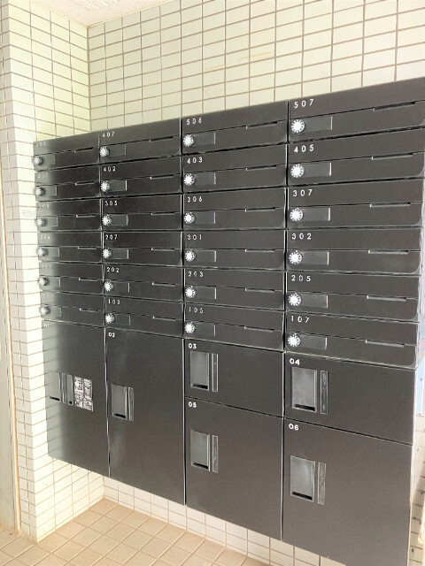 協和コーポ９5階 メールボックス