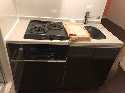 ＡＱＵＡ ＳＷＥＥＴ ＮＩＰＰＯＲＩ システムキッチン（2口ガスコンロ・グリル付）