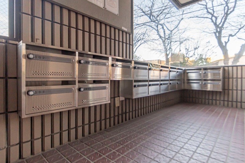 エクセレンツ青砥1階 メールボックス