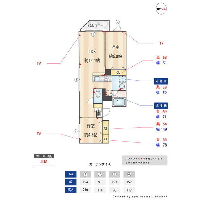 グランパセオ代々木上原Ⅱ0201号室 内観