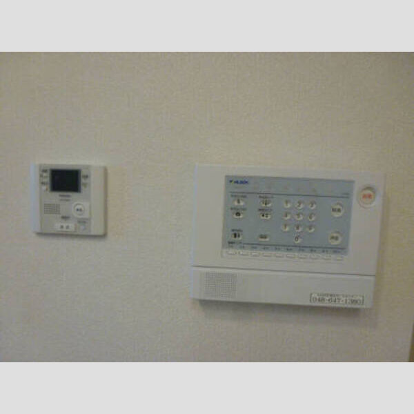 シュクル メゾン301号室 TVインターホン、アルソックホームセキュリティ