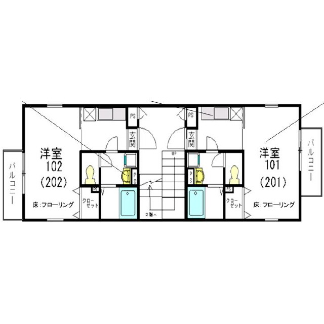 アムール KY102号室 外観