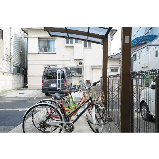 ハイツ中川0101号室 駐輪場