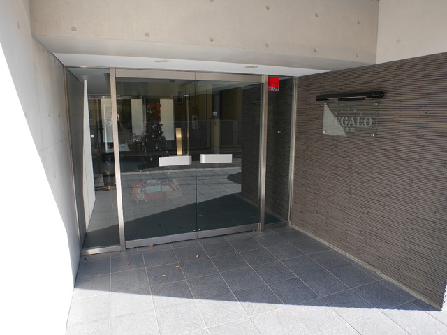 プリモ・レガーロ西大島0803号室 タイルを使ったエントランス。