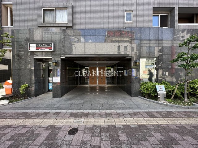 パレステュディオ新宿パークサイド7階 スタイリッシュなエントランス
