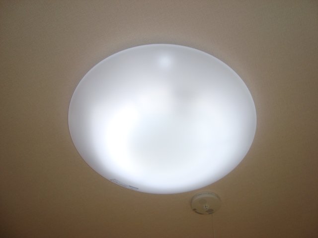 シャン　ドゥテ101号室 照明器具