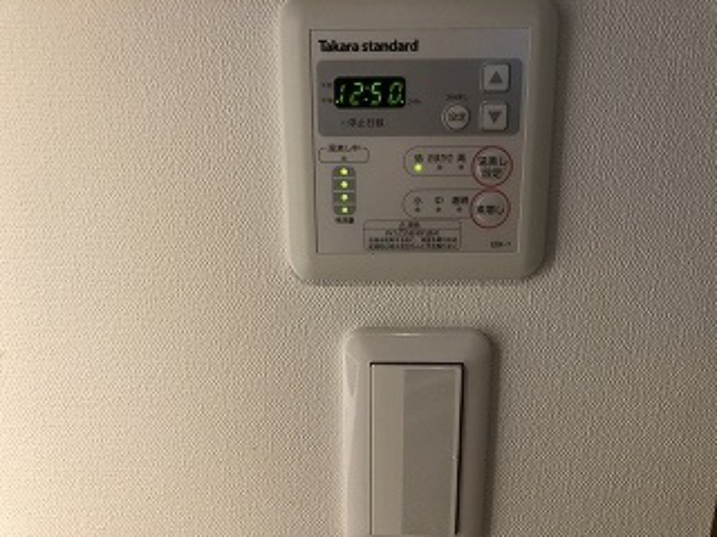 COCOFLAT 阿佐ヶ谷4階 給湯リモコン