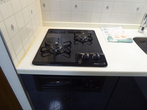 ライオンズステーションプラザ西船橋2階 2口ガスコンロ　※前回募集時／2024年04月の写真