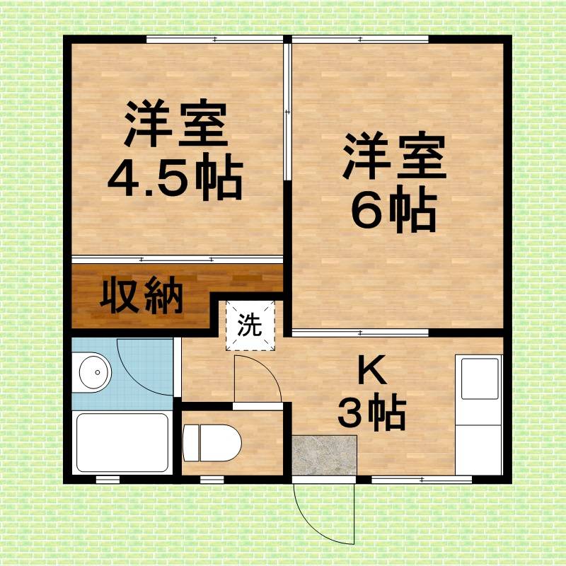 マーレ志木1階 間取