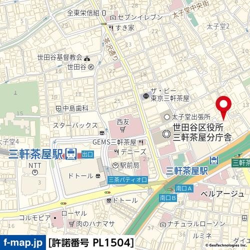 シンシア三軒茶屋レジデンスカフェ3階 null