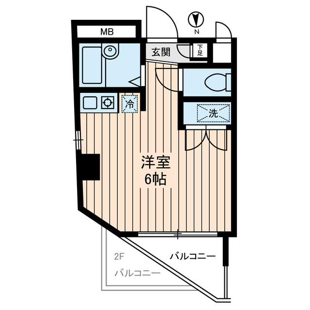 ハイグレイス・Ｔ0404号室 間取