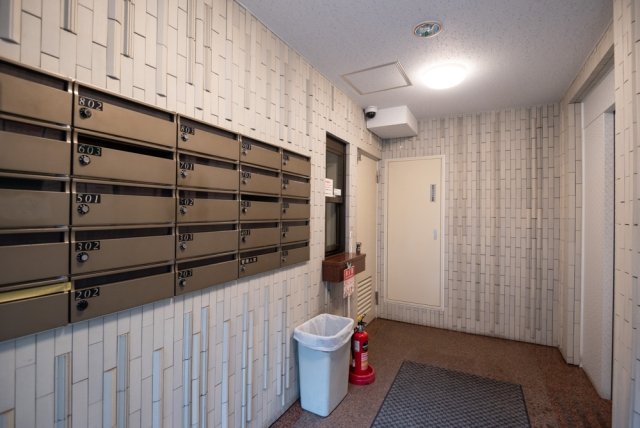 パールマンション白山5階 エントランス