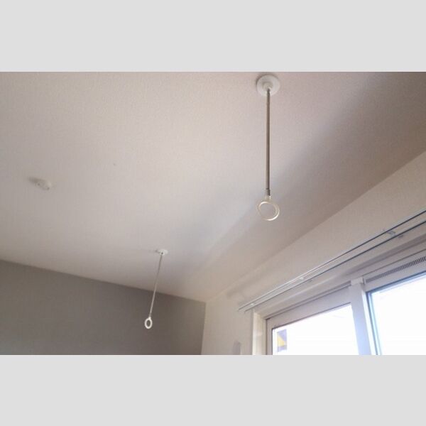 クオシス202号室 室内物干し