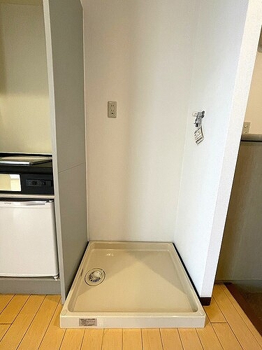 ライオンズマンション西が丘南10階 洗濯機置き場　※2023年3月撮影の写真