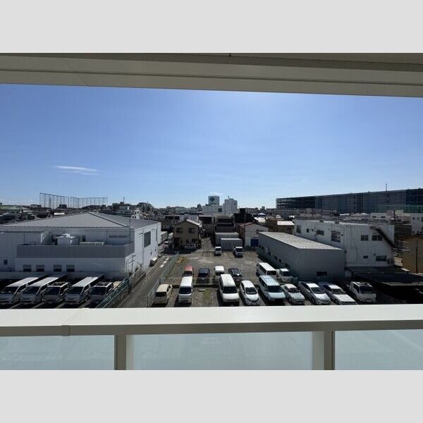 グリナージュ　リリア402号室 バルコニーから南正面眺望♪遮蔽物無し!