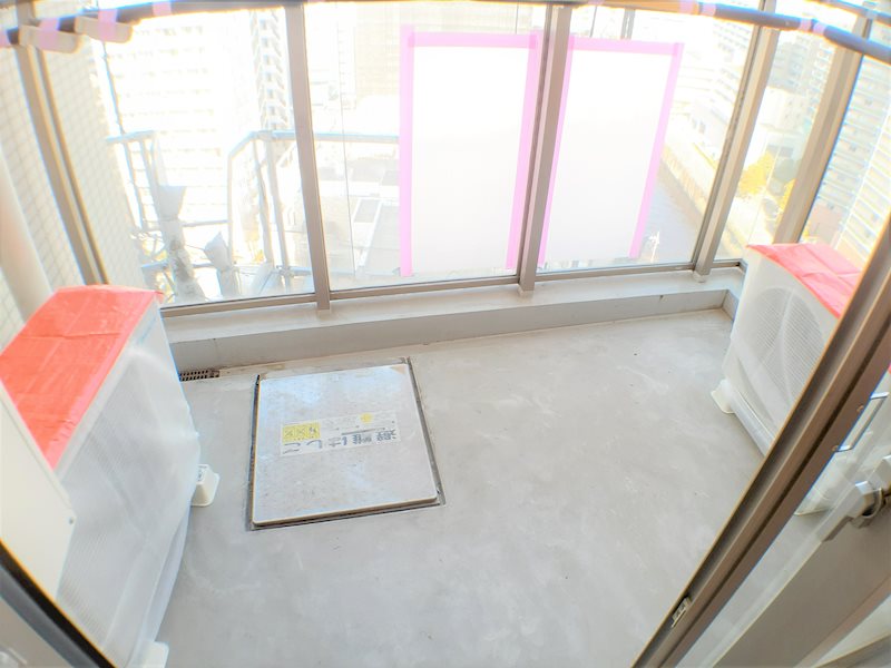 レジディアタワー目黒不動前17階 バルコニー