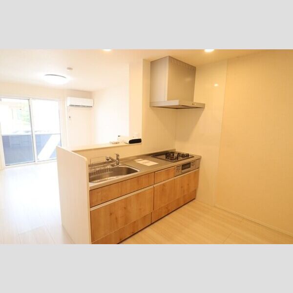 argento キッチン　三口コンロ