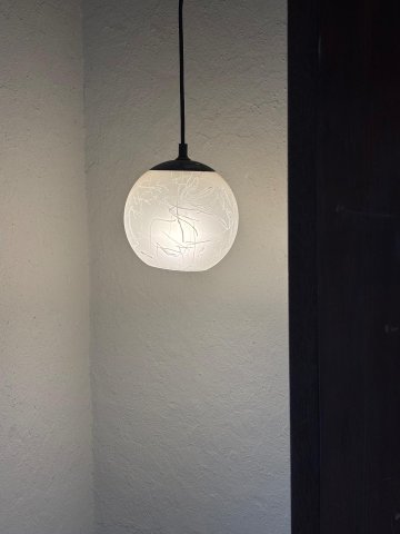 美住町戸建て 昭和レトロな照明