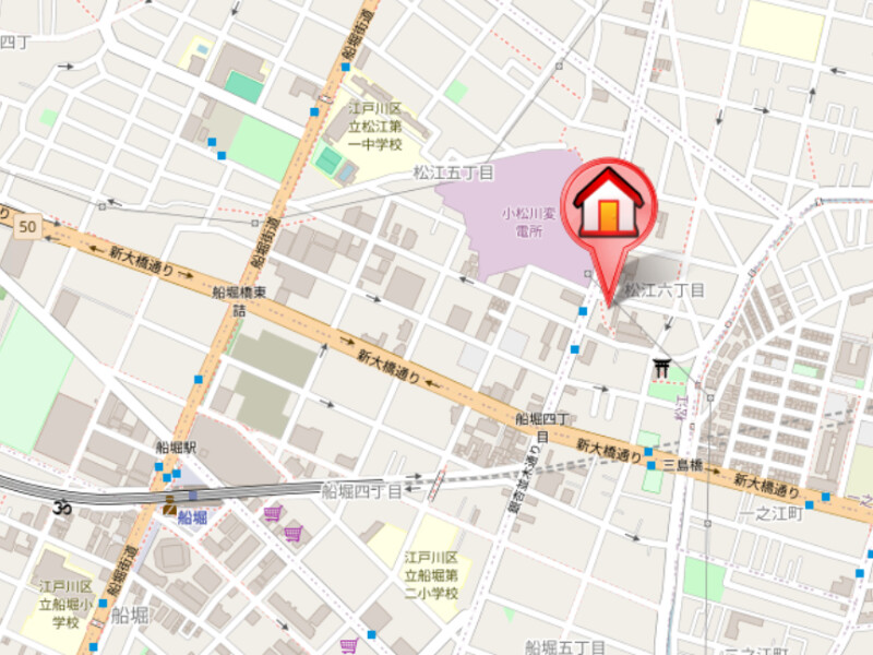 サイレンスコーポ松江3階 null