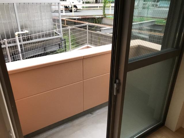 グリシーヌ102号室 ベランダ（イメージ）