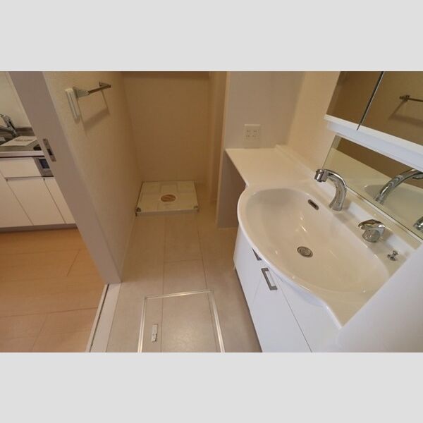 ウィット八柱203号室 洗面所　洗髪洗面化粧台あり