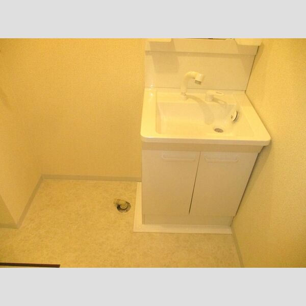 パセオみずほ台　ⅡABA105号室 洗髪洗面化粧台、室内洗濯機置場