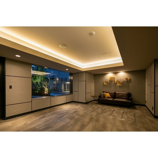 ザ・パークハビオ大森町302号室 エレベータホール2025年4月撮影