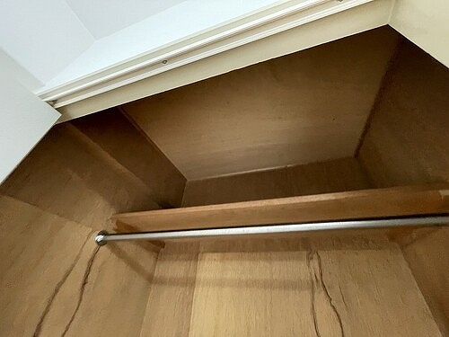 常盤台宝マンション1階 押入のハンガーかけ　※前回募集時2023年7月撮影