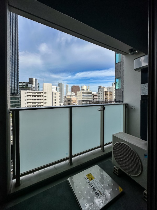 クロスレジデンス飯田橋8階 バルコニー
