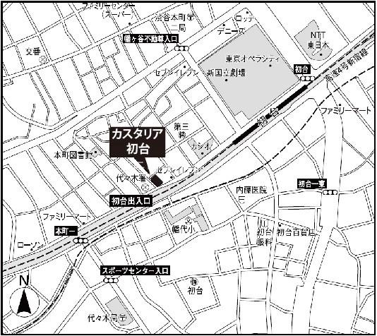 カスタリア初台8階 null