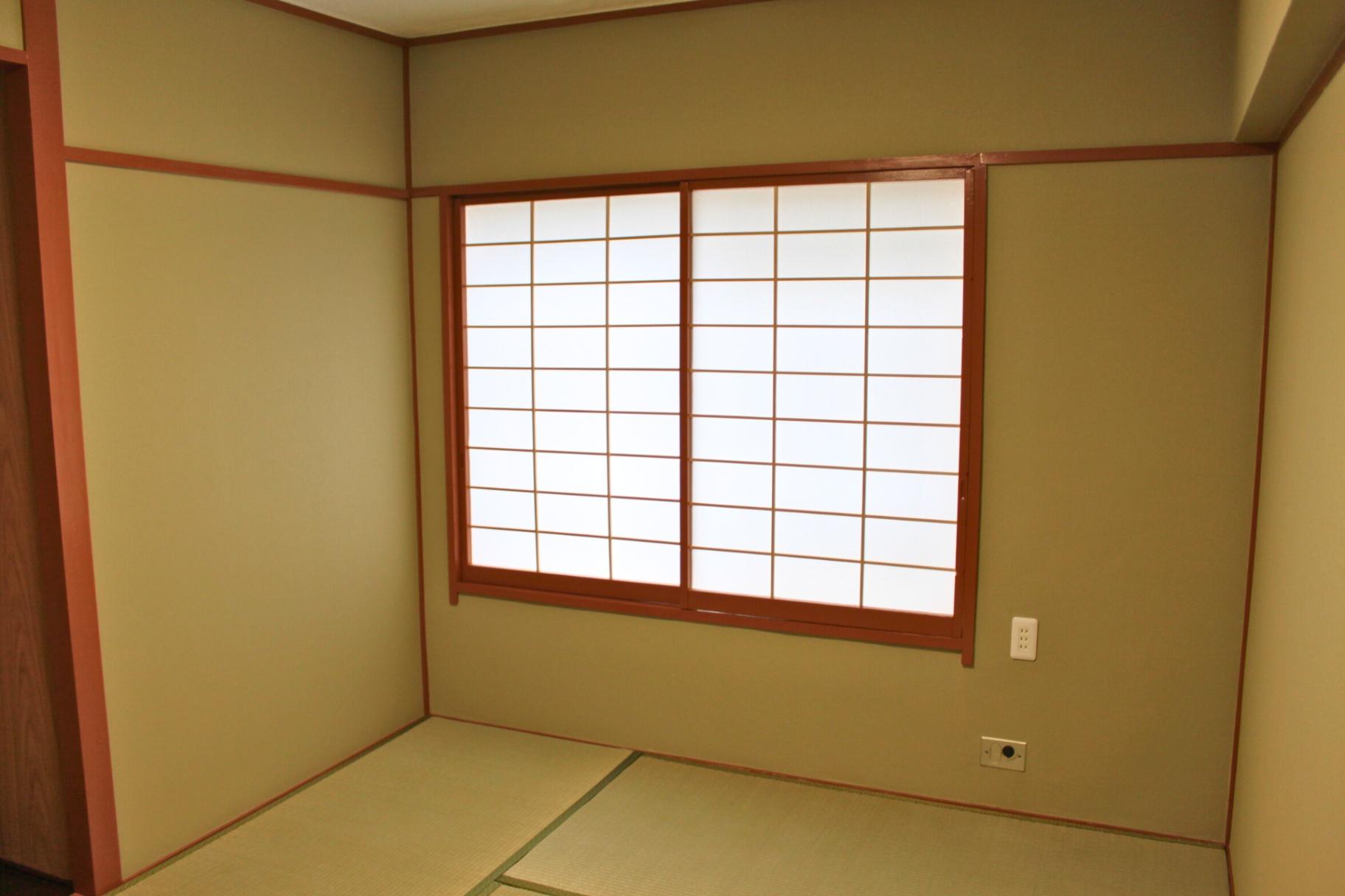 稲城市平尾住宅６６号棟 やっぱり畳は落ち着きます。イ草の香りが心を穏やかにします。