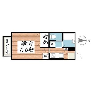 メゾンT・M0102号室 間取