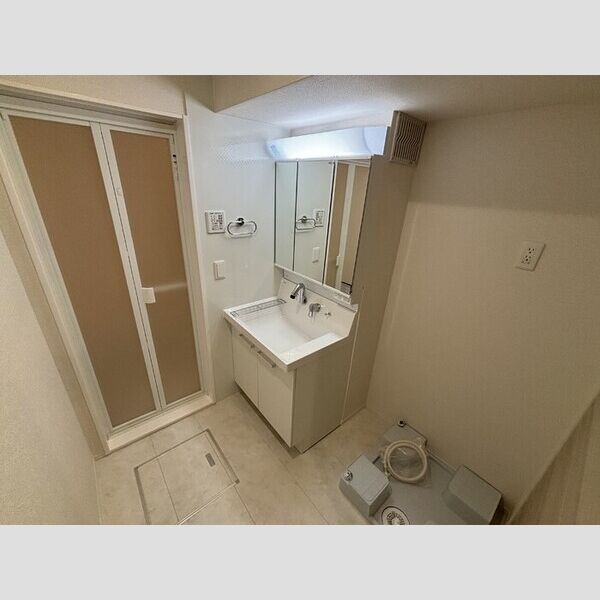 D Paina Hino303号室 洗髪洗面化粧台、室内洗濯機置き場