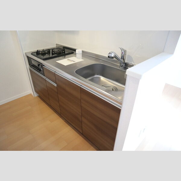 ラフレ東川口201号室 対面カウンターシステムキッチン