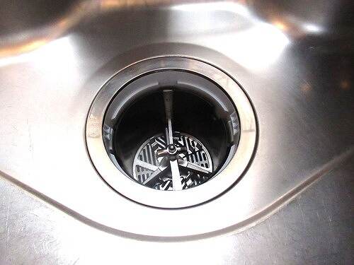 ライオンズタワー柏 ディスポーザー　※同タイプ別部屋2023年7月撮影