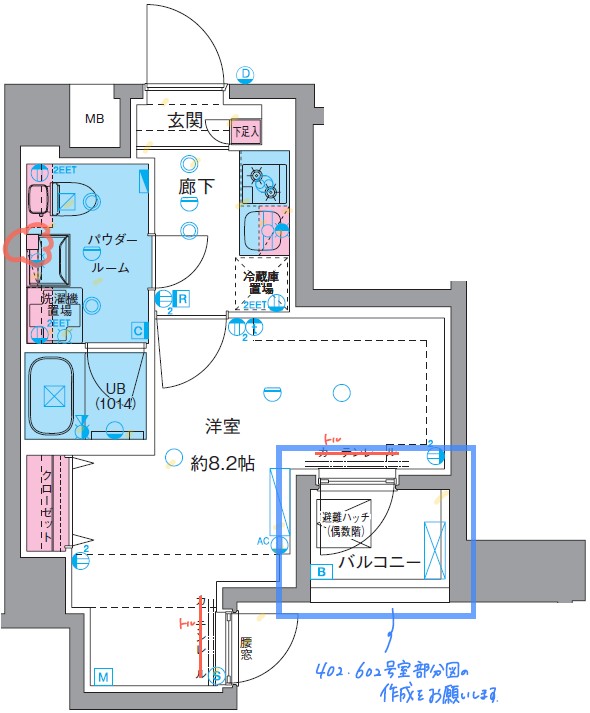 GENOVIA東向島Ⅳ3階 間取