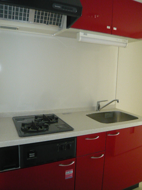 ハーミット高幡0305号室 ガスコンロ