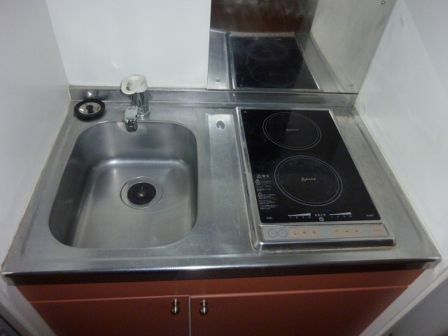 レオパレスウェルカム203号室 ２口コンロ