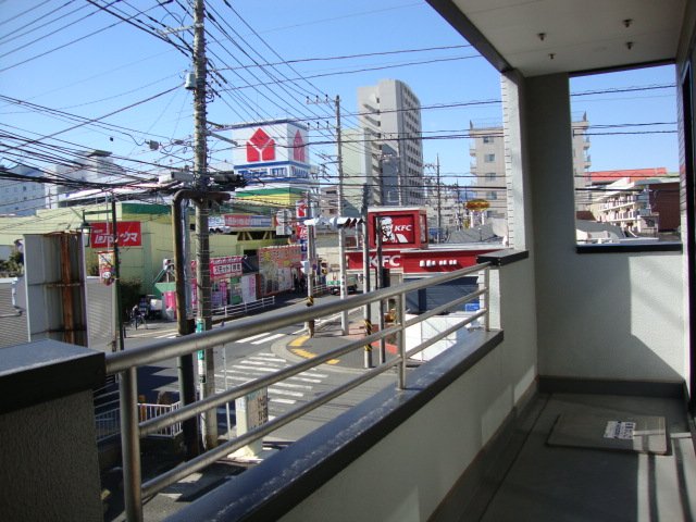 メゾンエクセル303号室 ベランダ（イメージ）