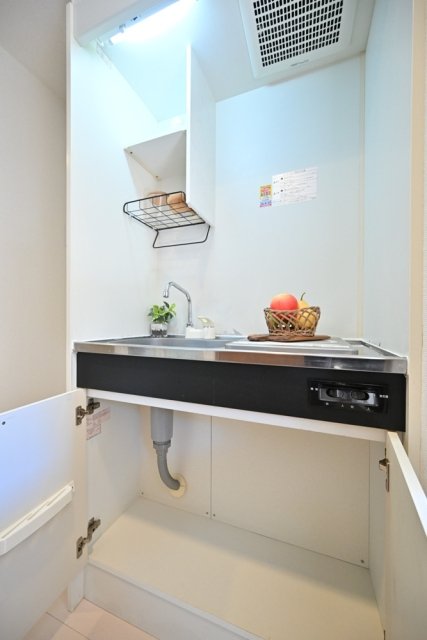 ヴィエント梶ヶ谷2階 1口IHコンロ※家具・小物はイメージです