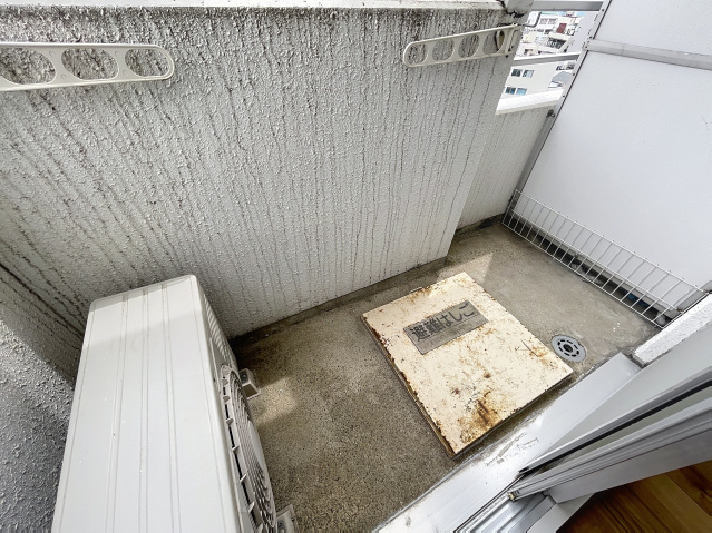 スカイコート入谷 バルコニー