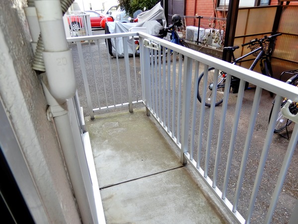 ミュージアム・コンド・百合ヶ丘101号室 バルコニー