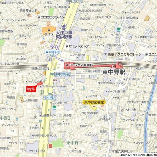 Ｂｒｉｌｌｉａ東中野ＳｔａｔｉｏｎＦｒｏｎｔ6階 null