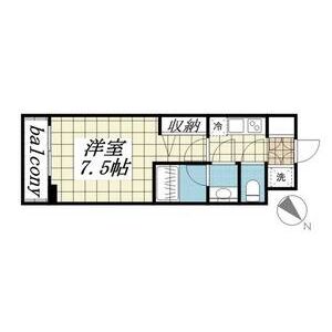 プレスタイル横濱SOUTH0102号室 間取